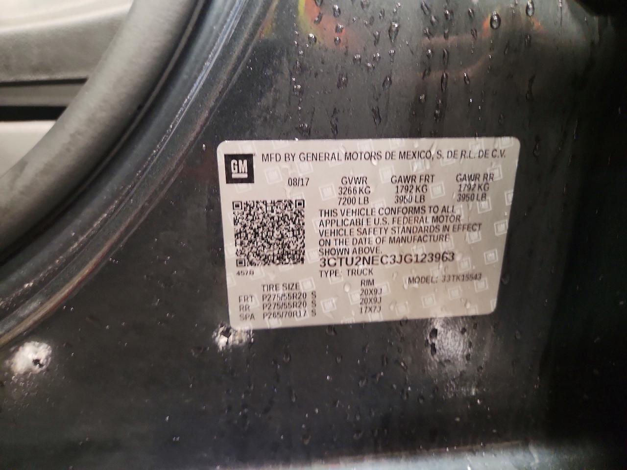 2018 GMC Sierra K1500 SLT