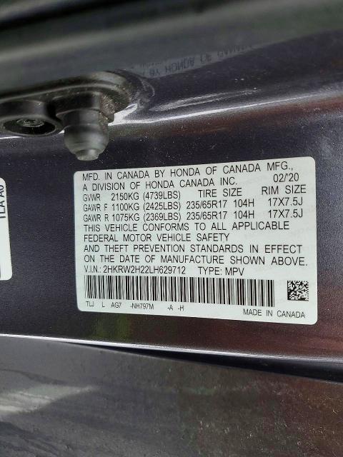 2020 Honda Cr-v lx