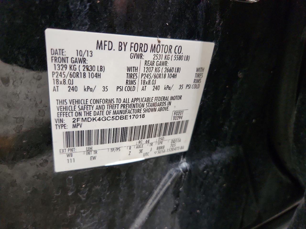 2013 Ford Edge se