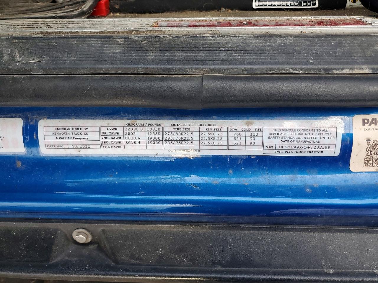 2023 Kenworth Construction T680