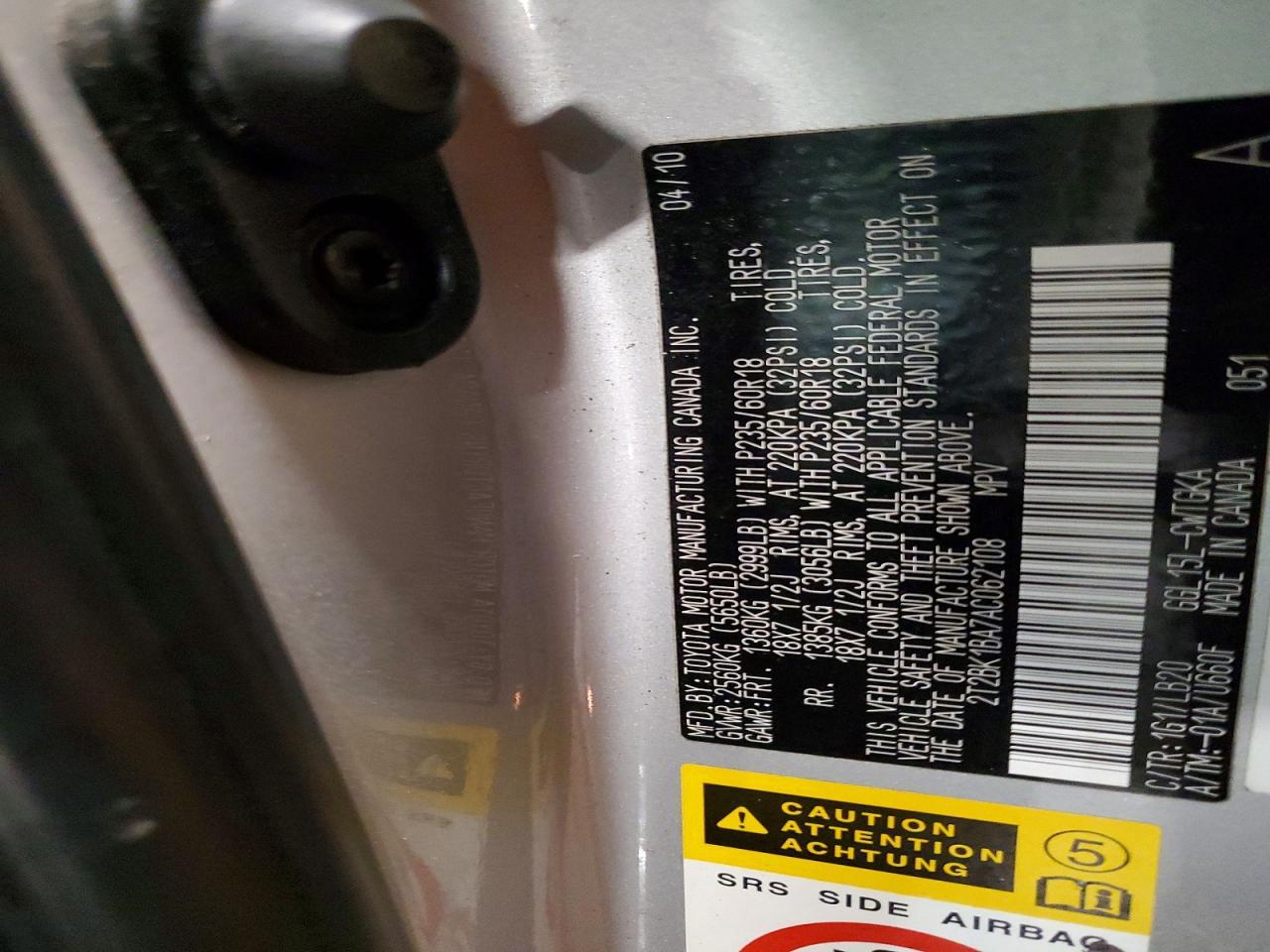 2010 Lexus Rx 350