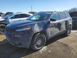 Jeep salvage cars for sale: 2014 Jeep Cherokee Limited
