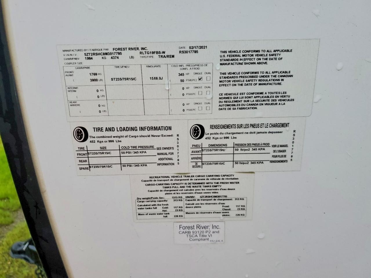 2021 Wildwood 2021 Forest River GEO PRO Camper