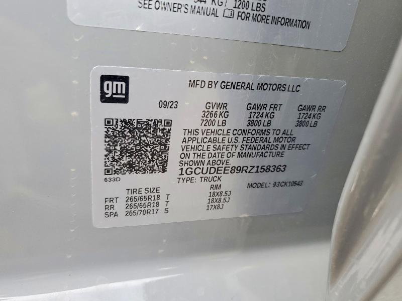 2024 Chevrolet Silverado K1500 rst