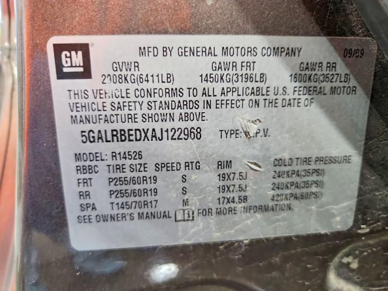 2010 Buick Enclave cxl