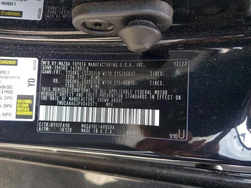 2023 Toyota Corolla Cross le