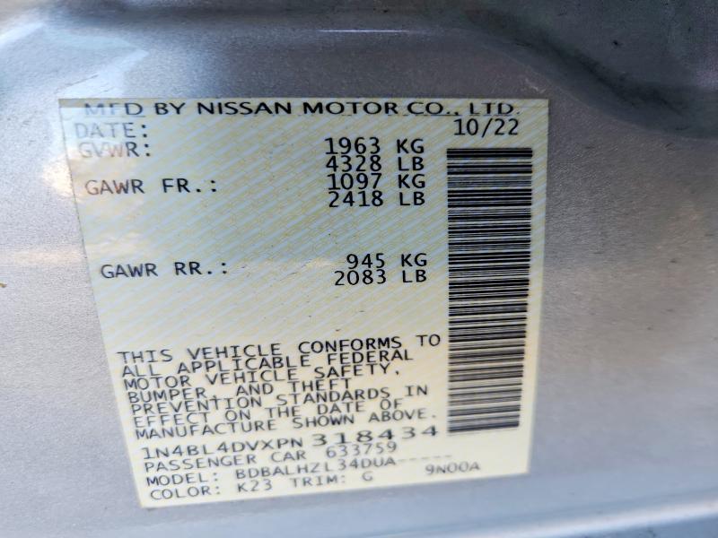 2023 Nissan Altima sv