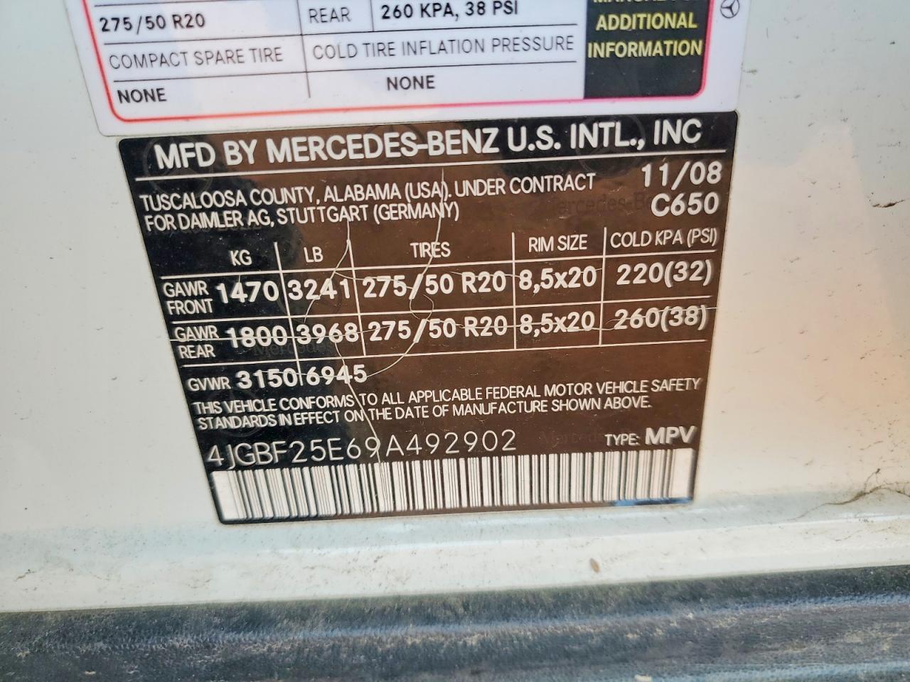 2009 Mercedes-Benz GL