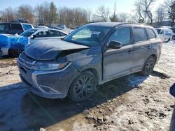 Mitsubishi salvage cars for sale: 2018 Mitsubishi Outlander se