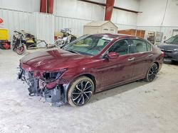 Salvage cars for sale from Copart Albany, NY: 2015 Honda Accord Sport