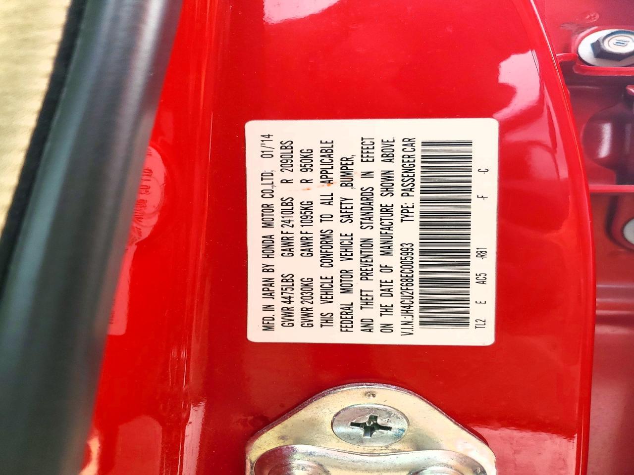 2014 Acura Tsx Tech
