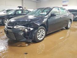 Salvage cars for sale from Copart Elgin, IL: 2017 Toyota Camry le