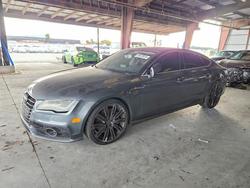 Audi salvage cars for sale: 2012 Audi A7 Prestige