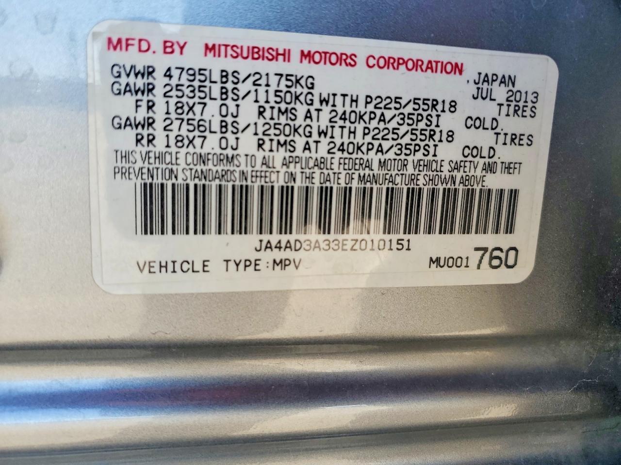 2014 Mitsubishi Outlander se