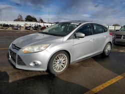 Ford Focus salvage cars for sale: 2012 Ford Focus sel