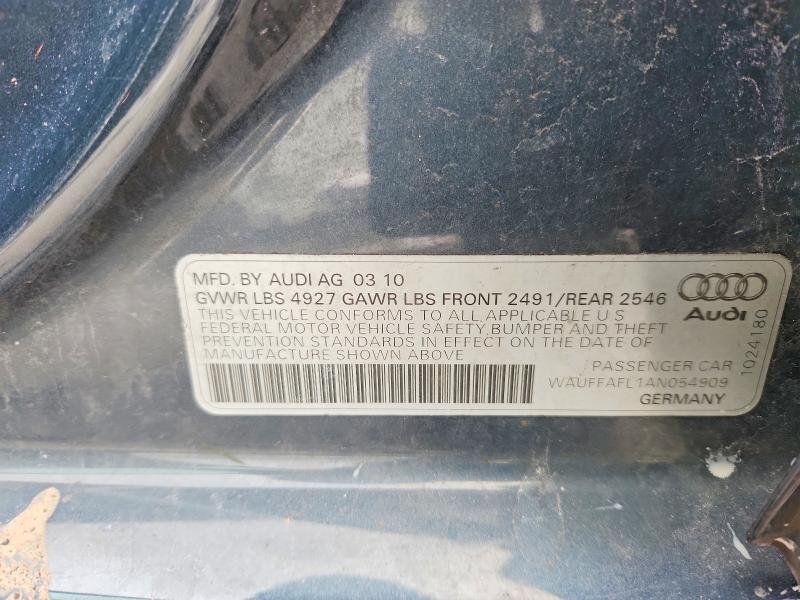 2010 Audi A4 Premium Plus