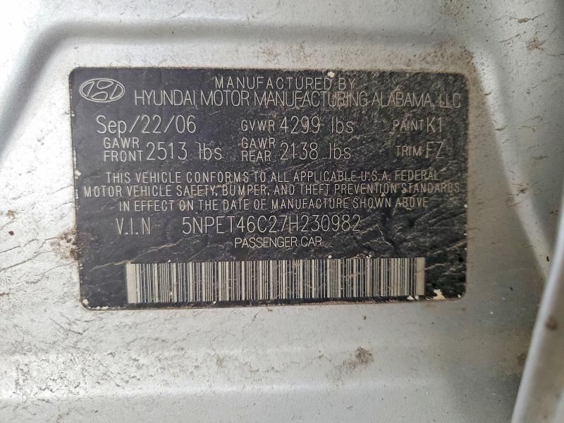 2007 Hyundai Sonata gls