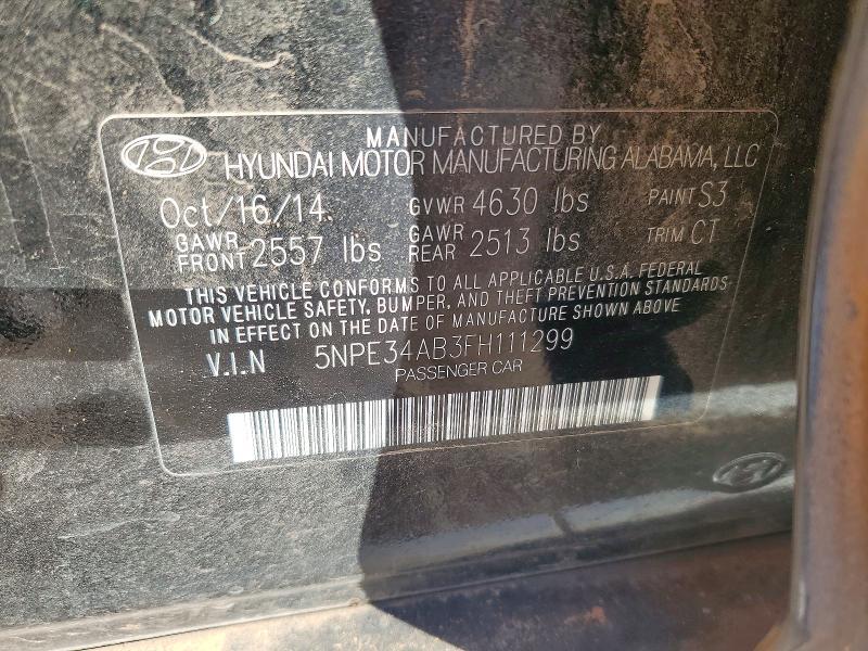 2015 Hyundai Sonata Sport