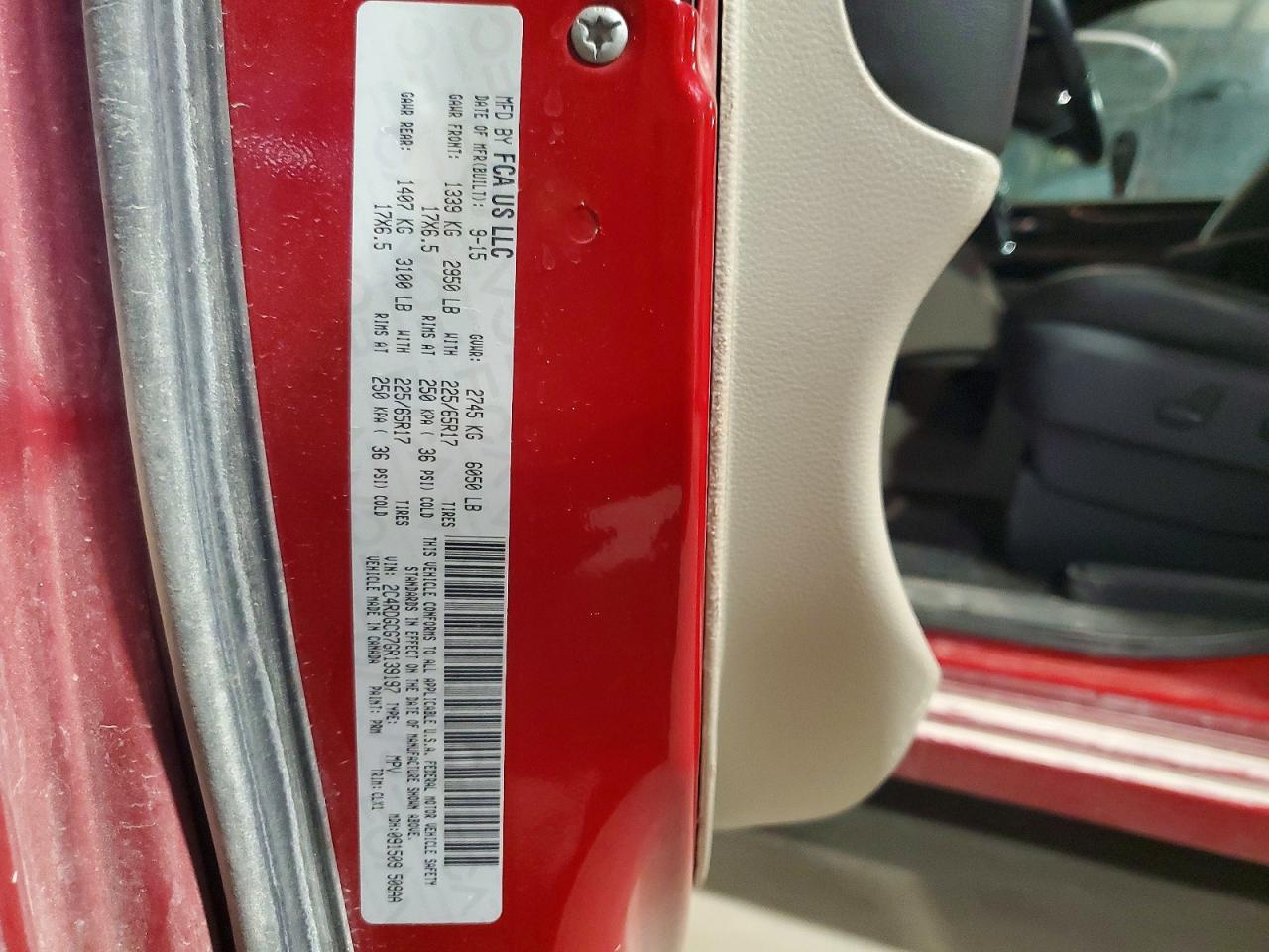2016 Dodge Grand Caravan sxt