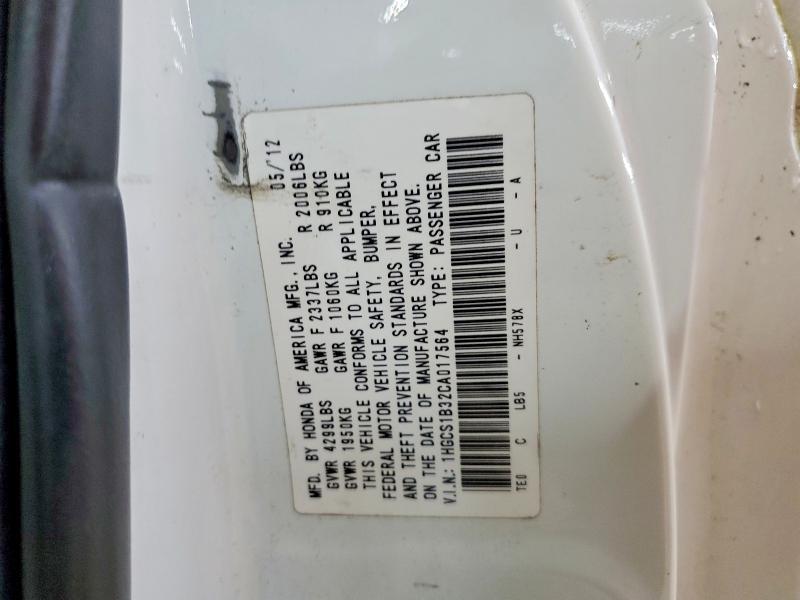 2012 Honda Accord lx