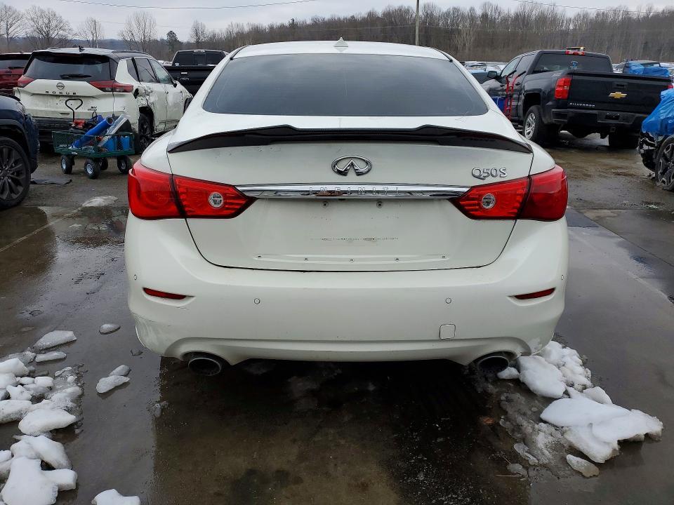 2017 Infiniti Q50 red Sport 400