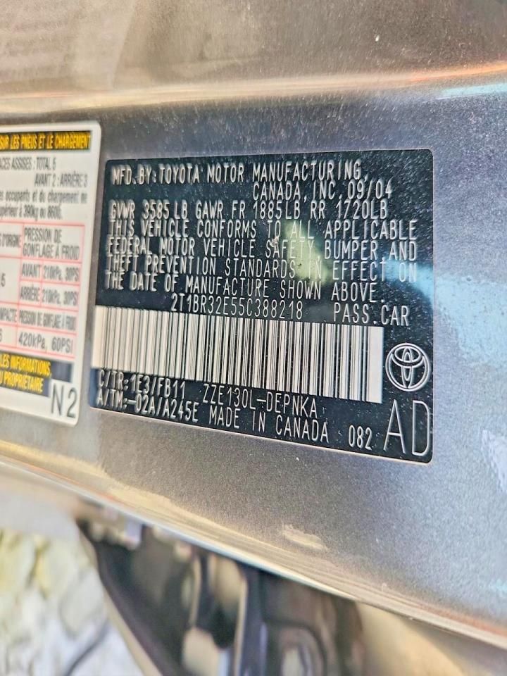 2005 Toyota Corolla ce