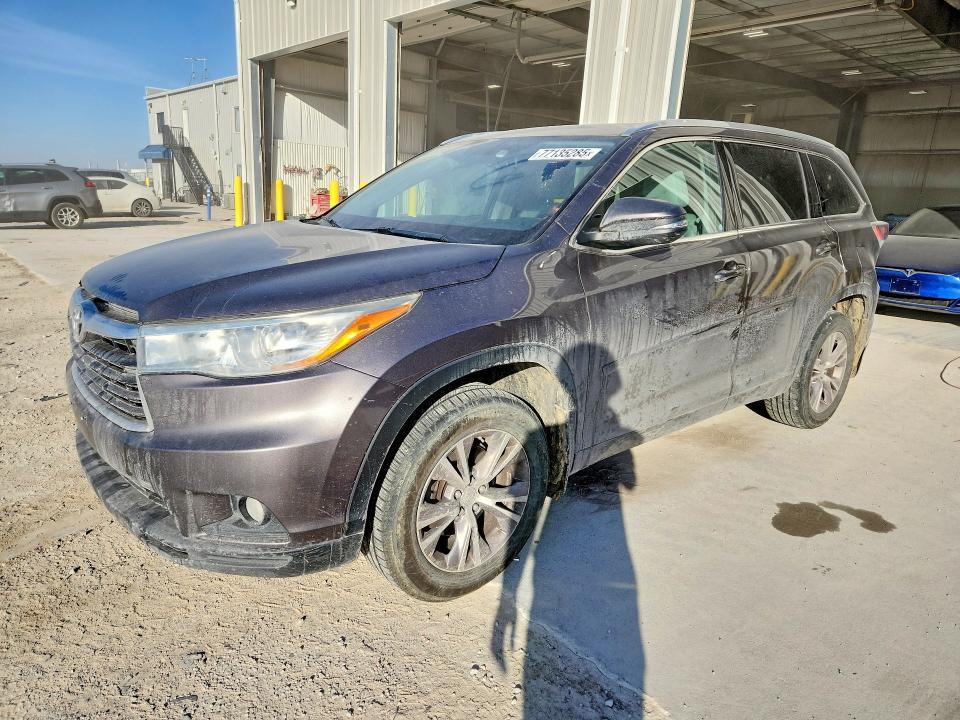 2015 Toyota Highlander xle