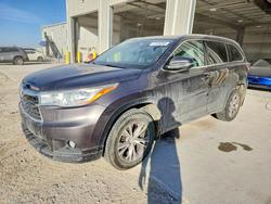 Toyota salvage cars for sale: 2015 Toyota Highlander xle