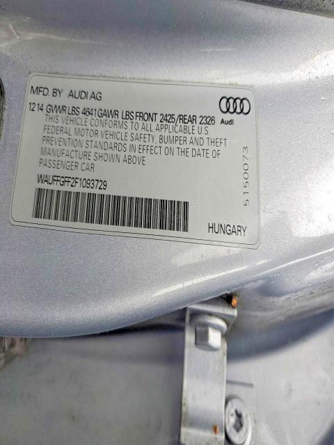 2015 Audi S3 Prestige