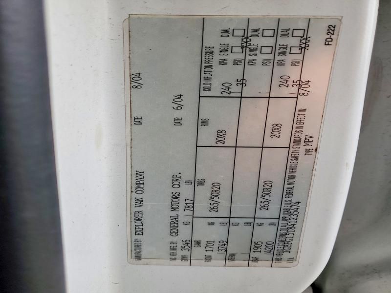 2004 Chevrolet Express G1500