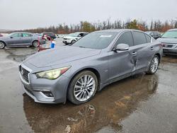 Infinity Vehiculos salvage en venta: 2018 Infinity Q50 Luxe