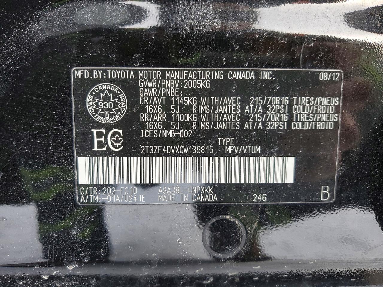2012 Toyota Rav4