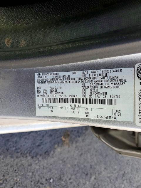 2015 Ford Fiesta se
