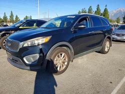 KIA salvage cars for sale: 2016 KIA Sorento lx