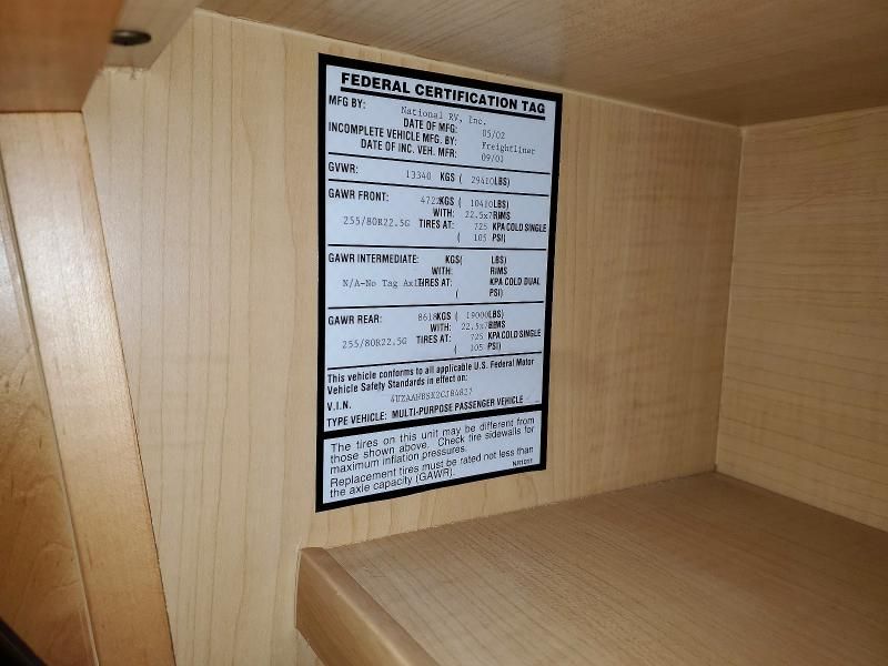 2003 Freightliner 2003 Frht Trvl Home