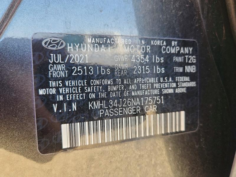2022 Hyundai Sonata Limited