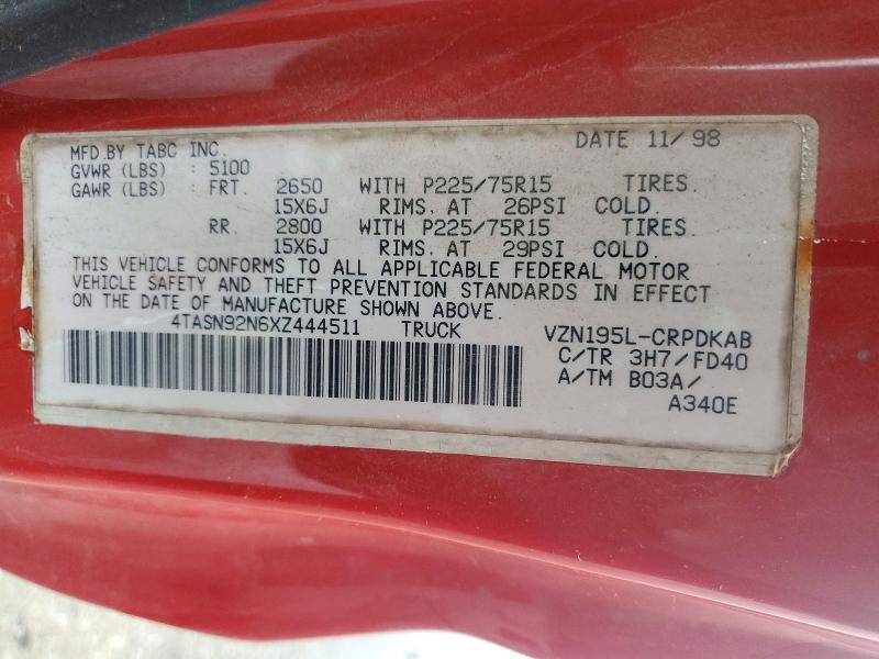 1999 Toyota Tacoma Prerunner V6