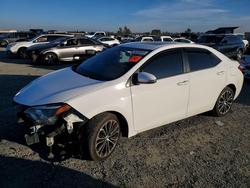 Toyota Corolla Vehiculos salvage en venta: 2016 Toyota Corolla l