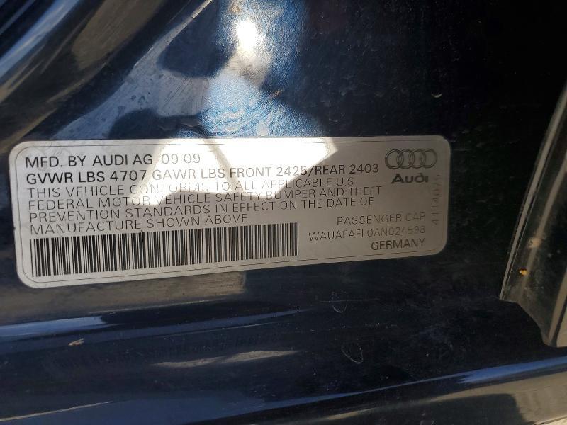 2010 Audi A4 Premium