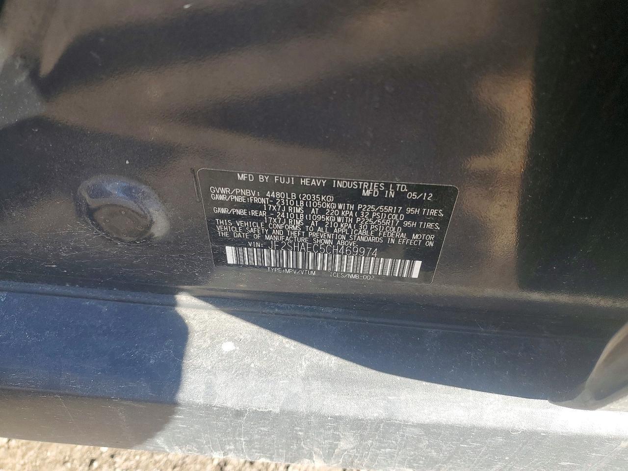 2012 Subaru Forester Limited