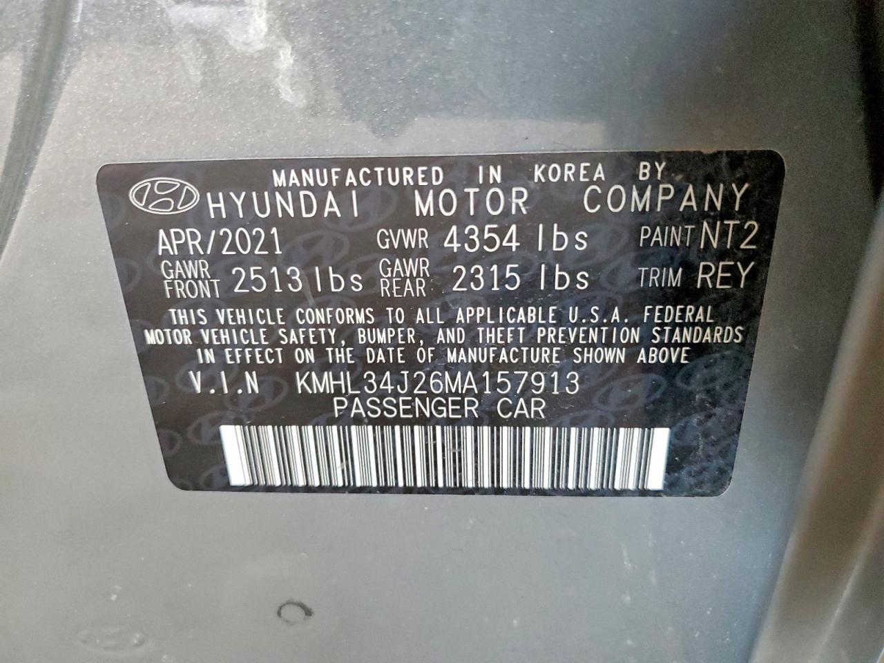 2021 Hyundai Sonata Limited