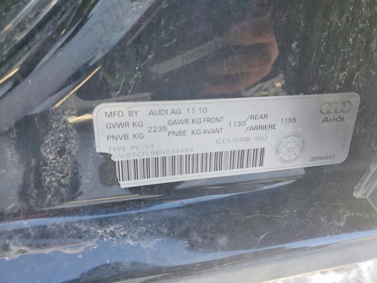 2011 Audi A4 Premium Plus
