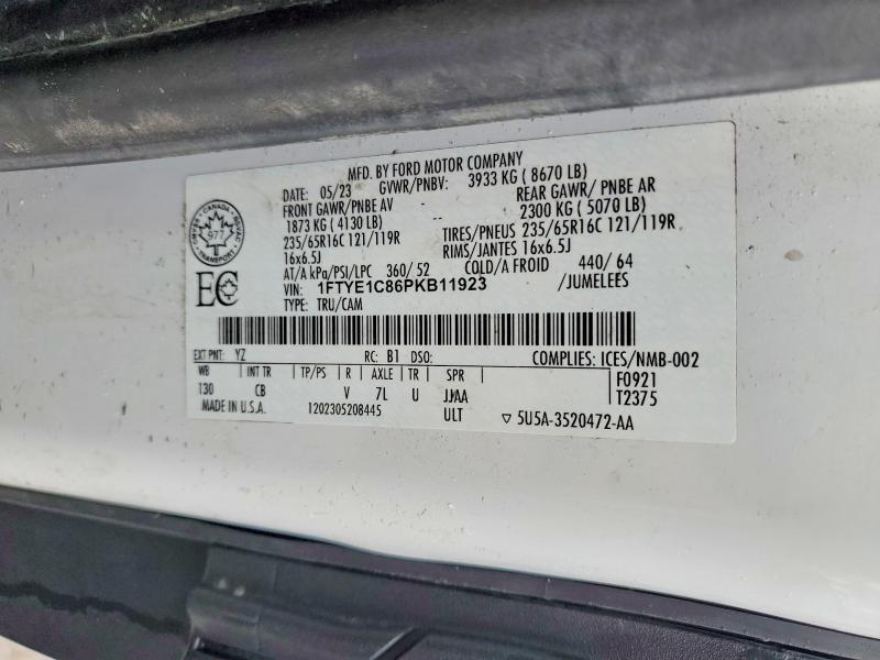 2023 Ford Transit T-150