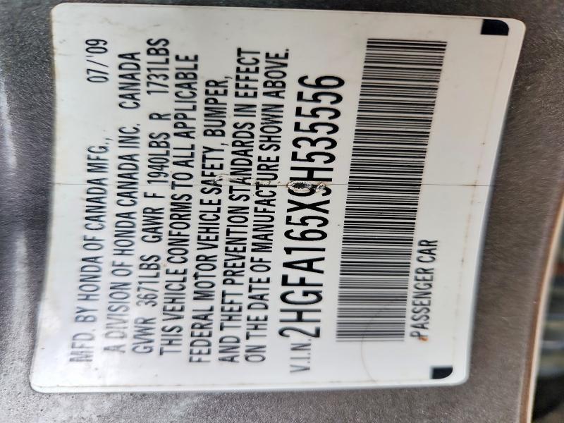 2009 Honda Civic lx