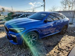 BMW x6 salvage cars for sale: 2020 BMW X6 M50i