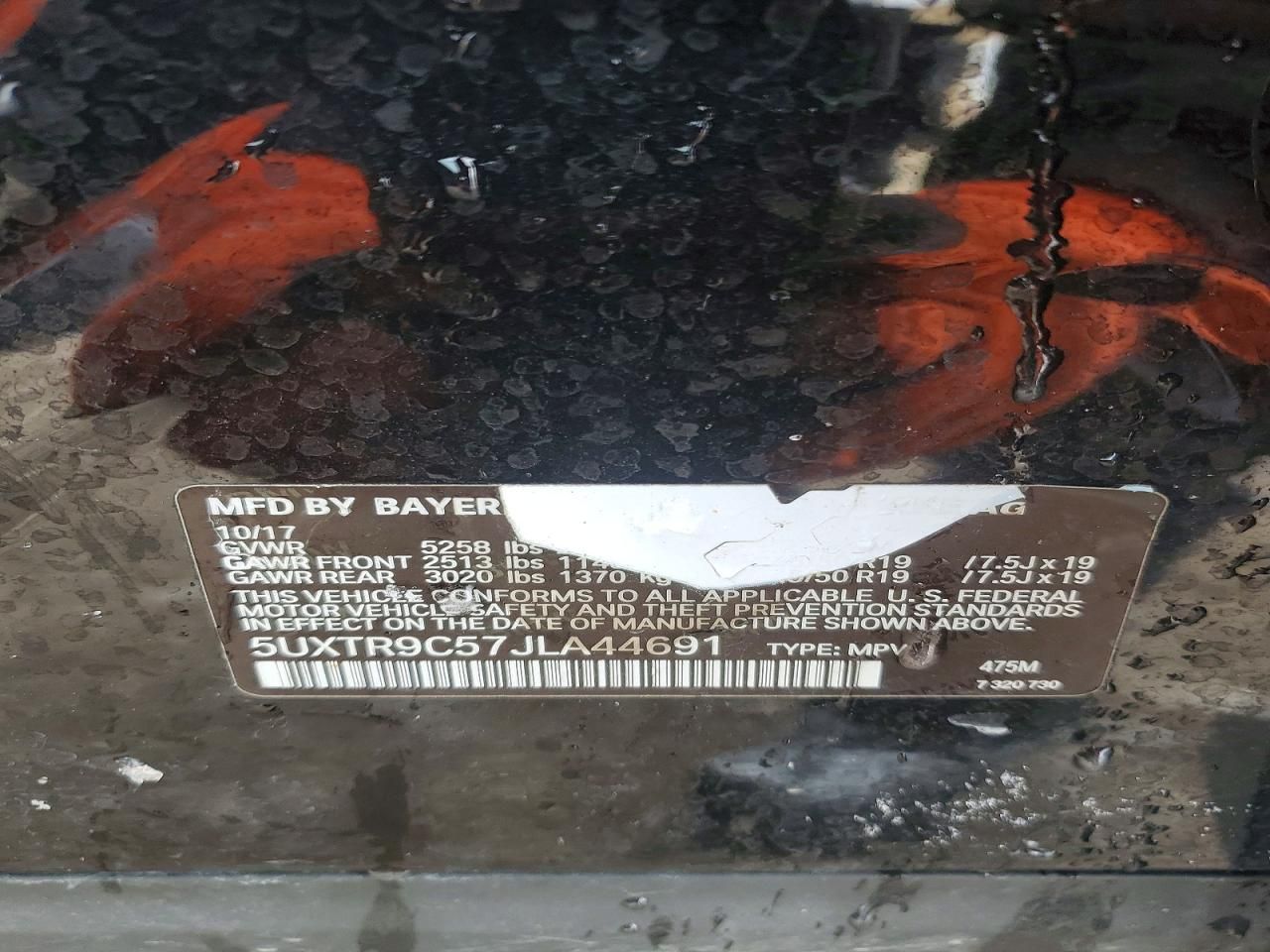 2018 BMW X3 Xdrive30i