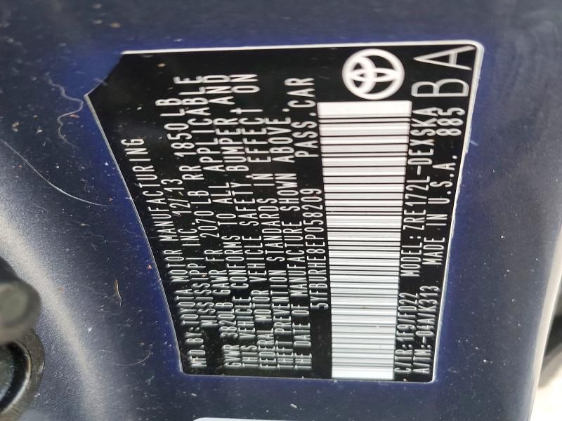 2014 Toyota Corolla l