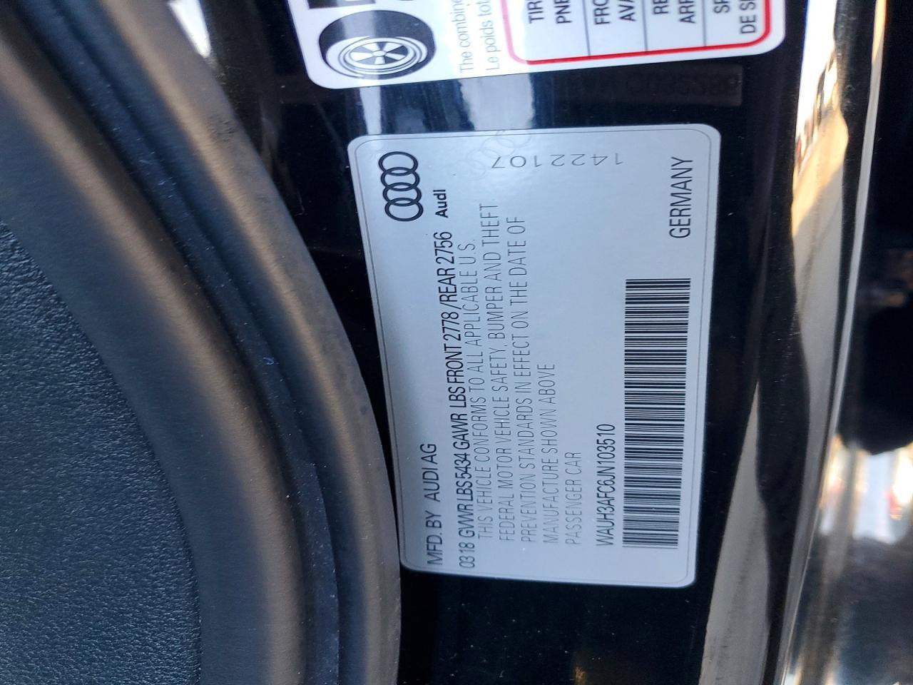 2018 Audi A6 Prestige