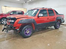 Salvage cars for sale from Copart Davison, MI: 2002 Chevrolet Avalanche K1500