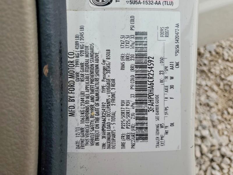 2012 Ford Fusion